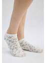 DEFACTO Women 3 Pack Cotton Booties Socks
