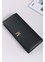 Tommy Hilfiger Černá peněženka TH Casual Large Monogram Wallet