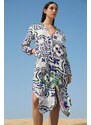 DEFACTO Regular Fit Printed Organic 2 Thread Beachwear