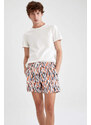 DEFACTO Patterned Tie Waist Swimming Shorts