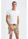 DEFACTO Regular Fit Patterned Short Swimming Shorts