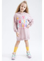 DEFACTO Thin Sweatshirt Fabric Knitted Dress