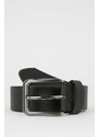 DEFACTO Men's Faux Leather Jean Belt