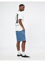 Koton Bermuda Denim Shorts with Stitching Detail, Pockets, Buttons, Cotton