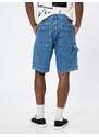 Koton Bermuda Denim Shorts with Stitching Detail, Pockets, Buttons, Cotton