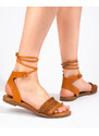 SHELOVET TIED SANDALS