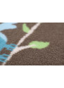 Vopi koberce Dětský kusový koberec Sovička Silk 5258 hnědý - 80x120 cm