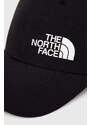 Kšiltovka The North Face černá barva, hladká, NF0A5FXMJK31