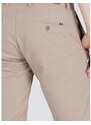 Pánské bermudy CROSS LEOM CHINO 306 BEIGE