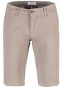 Pánské bermudy CROSS LEOM CHINO 306 BEIGE