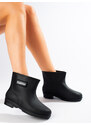 Low black women's wellies Shelvt