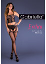 BASIC ČERNÉ SILONKY S KRAJKOU GABRIELLA EROTICA 669 SILVANA Černá