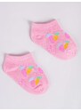 Yoclub Kids's Girls' Ankle Cotton Socks Patterns Colours 6-Pack SKS-0008G-AA00-003
