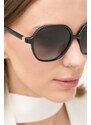 Sluneční brýle Michael Kors BALI dámské, černá barva, 0MK2186U