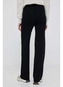 Tepláky Calvin Klein Jeans černá barva