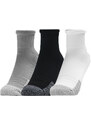 Ponožky Under Armour UA Heatgear Quarter 3pk-GRY 1353262-035
