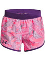 Šortky Under Armour UA Fly By Printed Short -PNK 1369928-683