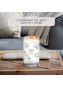 Yankee Candle vonná svíčka Signature Tumbler ve skle velká Baby Powder 567g