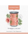 Yankee Candle vonná svíčka Signature Tumbler ve skle velká Tropical Breeze 567g