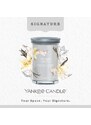 Yankee Candle vonná svíčka Signature Tumbler ve skle velká Smoked Vanilla & Cashmere 567g