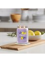 Yankee Candle vonná svíčka Signature ve skle velká Lemon Lavender 567 g