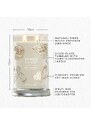 Yankee Candle vonná svíčka Signature Tumbler ve skle velká Warm Cashmere 567 g