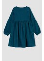 DEFACTO Long Sleeve Woven Dress