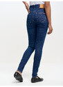 Big Star Woman's High waist Trousers 115573 Denim-658