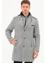 dewberry PLT8371 DEWBRRY MENS COAT-GREY