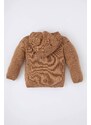 DEFACTO Baby Boys Hooded Knitwear Cardigan