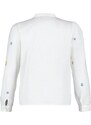 Trendyol Ecru Embroidered Woven Shirt