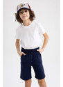 DEFACTO Boy Regular Fit Sweatshirt Fabric Shorts