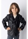 DEFACTO Baby Boy Faux Leather Coat