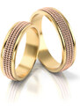 Linger Zlaté snubní prsteny 3067