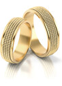Linger Zlaté snubní prsteny 3066