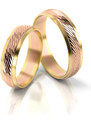 Linger Zlaté snubní prsteny 2063