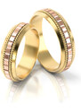 Linger Zlaté snubní prsteny 3068