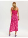 Sinsay - Midi sukně s rozparkem - vícebarevná