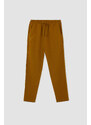 DEFACTO Regular Fit Linen Blend Trousers