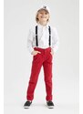 DEFACTO Boy Kids Basic Gabardine Trousers