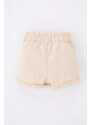 DEFACTO Baby Girls Comfort Fit Gabardine Shorts