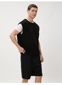 Koton Basic Bermuda Shorts with Lace-Up Waist, Pocket Detailed Slim Fit.