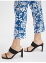 Orsay Bílo-modré dámské vzorované kalhoty - Dámské