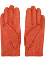 Dámské rukavice Wittchen, oranžová, přírodní kůže