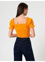 Sinsay - Crop top - oranžová