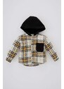 DEFACTO Regular Fit Plaid Long Sleeve Long Sleeve Shirt