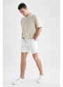 DEFACTO Slim Fit Pocket Detailed Thick Fabric Shorts