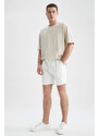 DEFACTO Slim Fit Pocket Detailed Thick Fabric Shorts