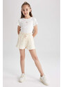 DEFACTO Girl's Rib Shorts