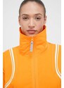 Větrovka adidas by Stella McCartney TruePace oranžová barva, přechodná, oversize